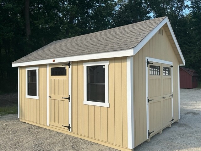 12' x 16' Duratemp Cape Deluxe Supreme shed - sale $8,049.00