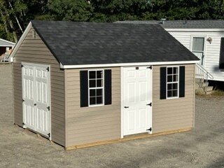 12' x 14' Classic Vinyl Cape shed - $6,499.00 on hold