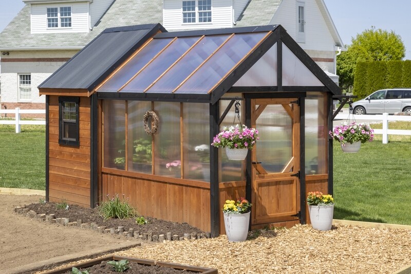 Shed Greenhouse Combo