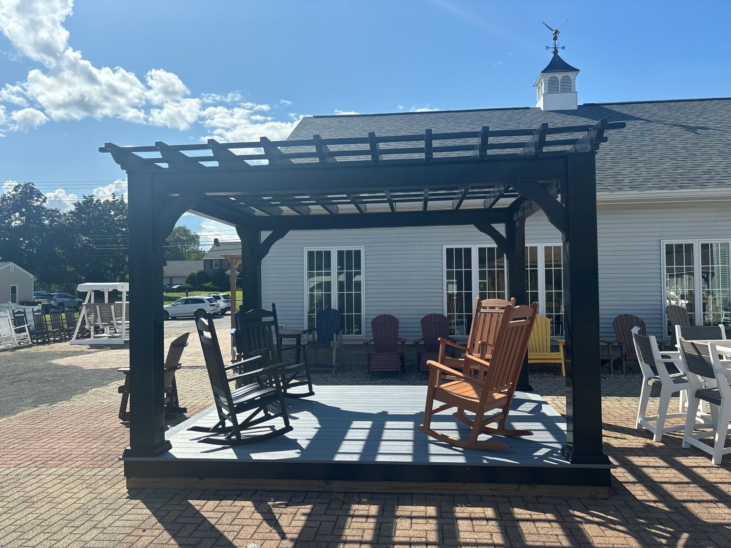10 x 12 Vinyl Picnic Paradise Pergola - SALE:$9500
