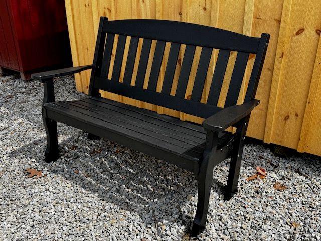 Patiova Poly 4' English Garden Bench - $839.00