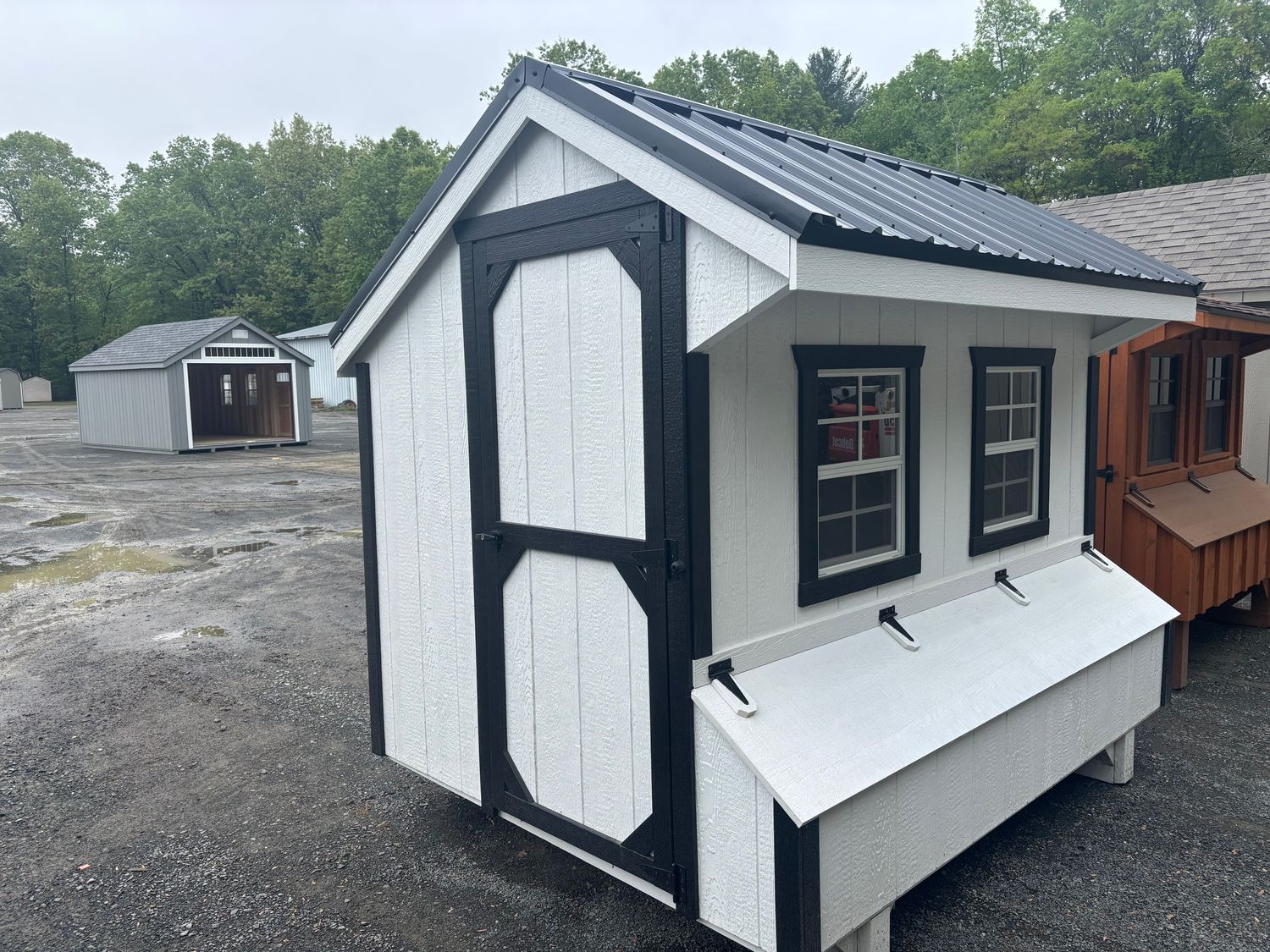 5' x 8' Quaker LP Smartsiding Chicken Coop - SALE: $4,338