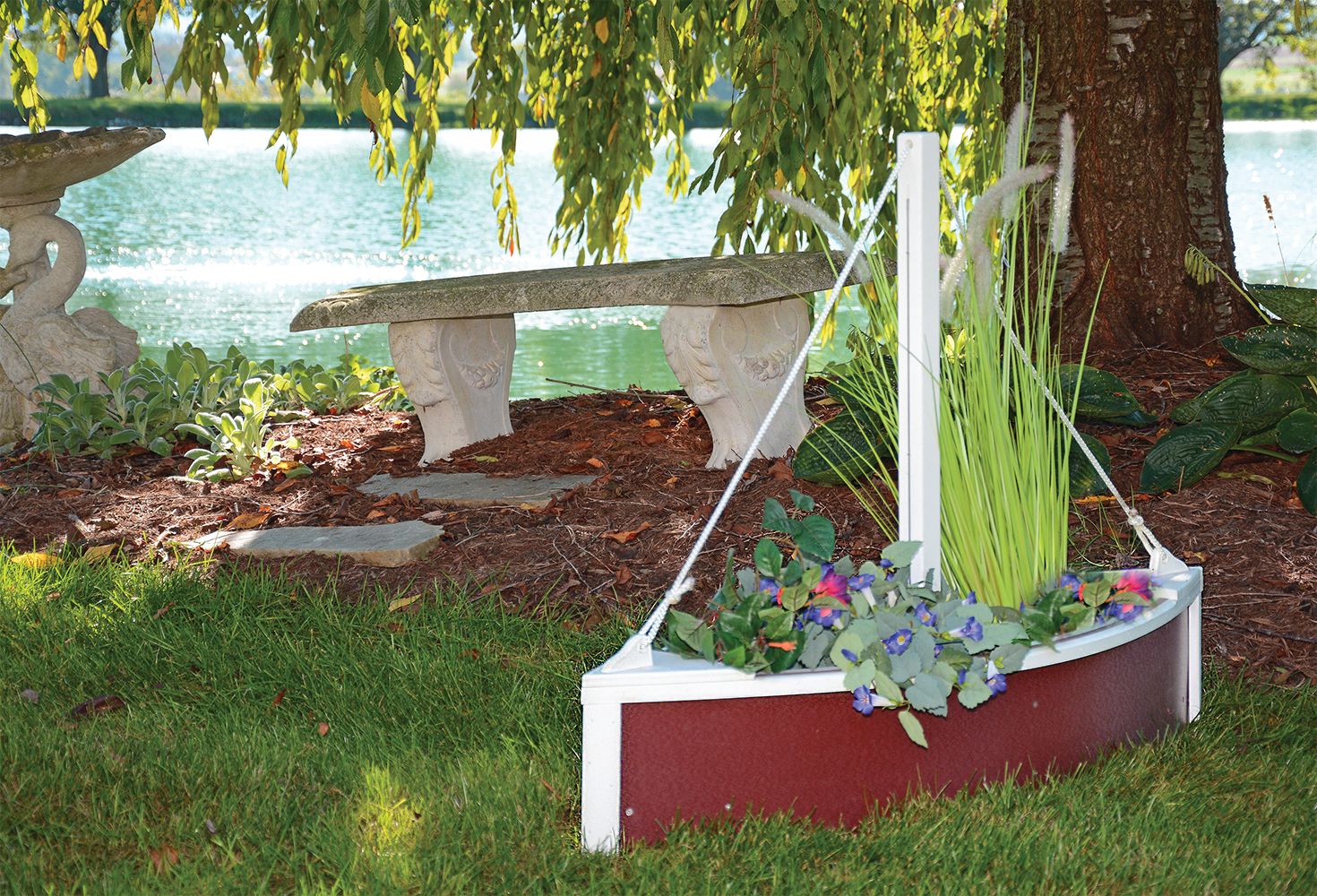 Sailboat Poly Planter