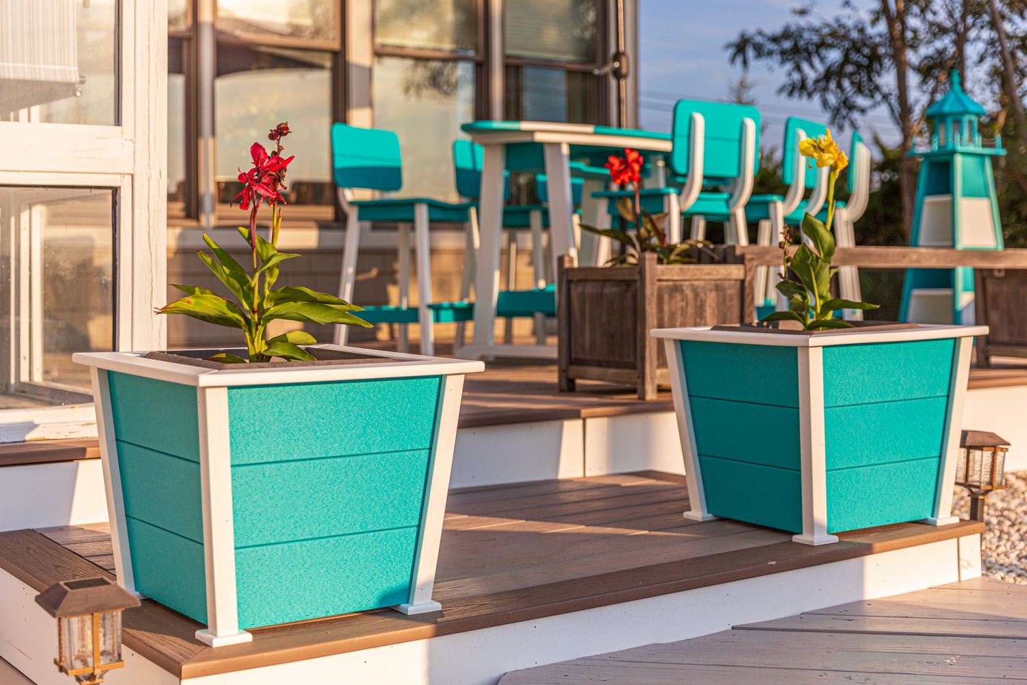 Square Poly Planter