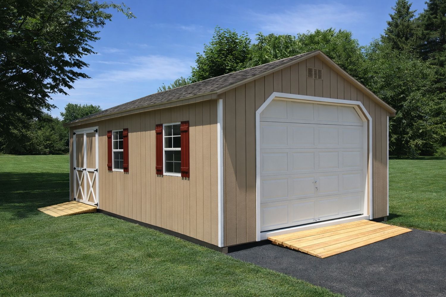 Classic DuraTemp® Gable Garage