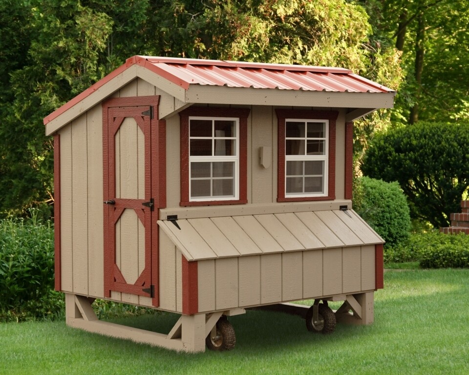 Quaker Chicken Coop - Starting at $1,996( 3' x 4' size, 6-8 birds))