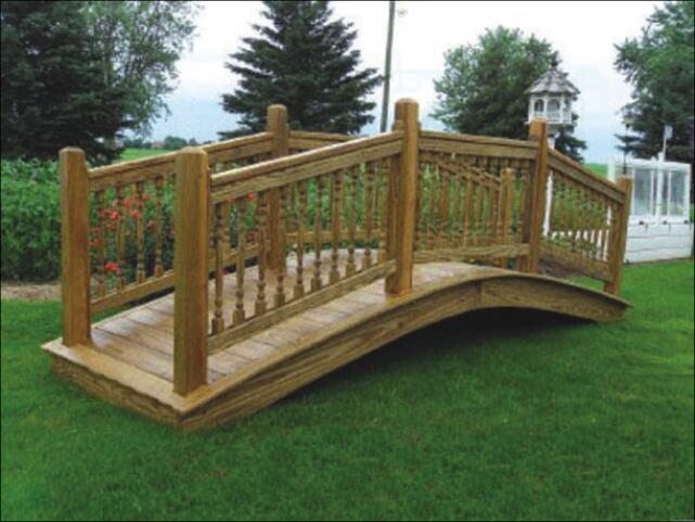 Colonial PT Wood Bridge