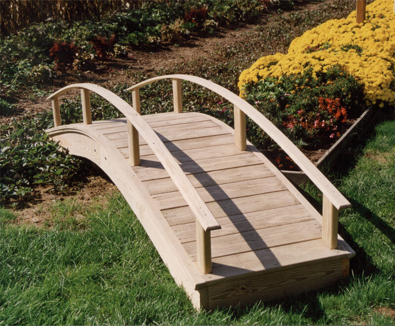 Japanese PT Wood Narrow Bridge