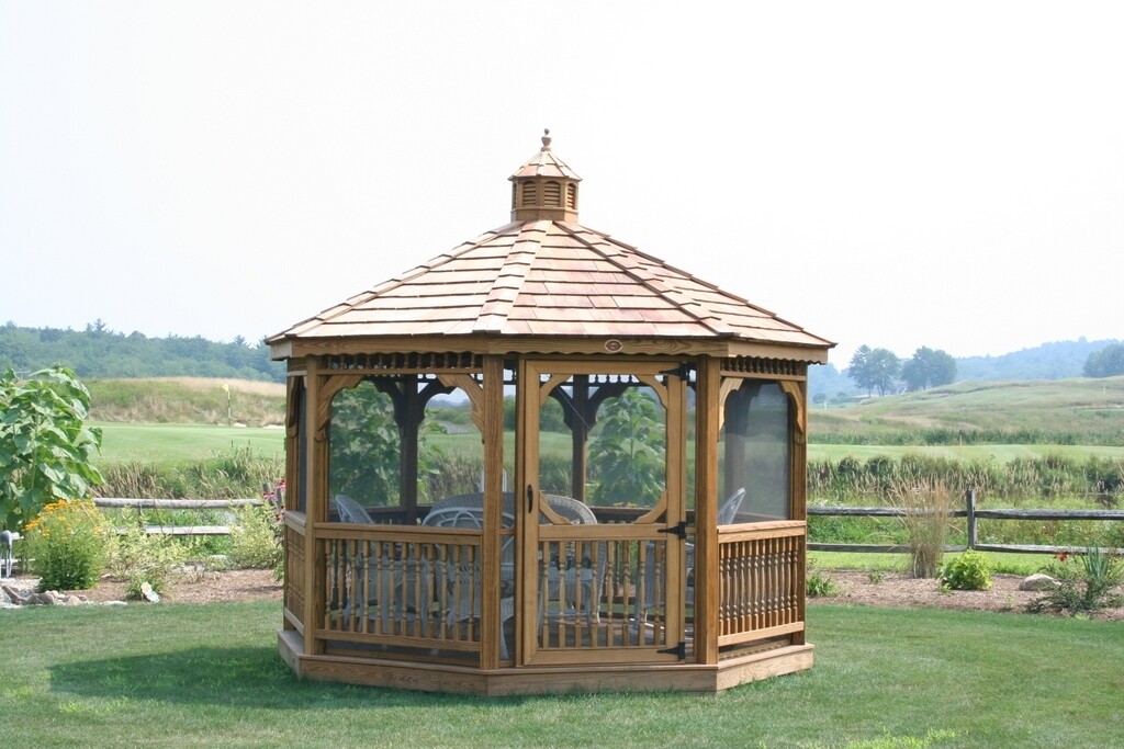 Pressure Treated Deluxe Timber Ridge Gazebo