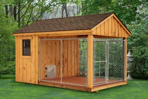 Traditional Dog Kennel, starting at $4,276.00 (4' x 8' size)