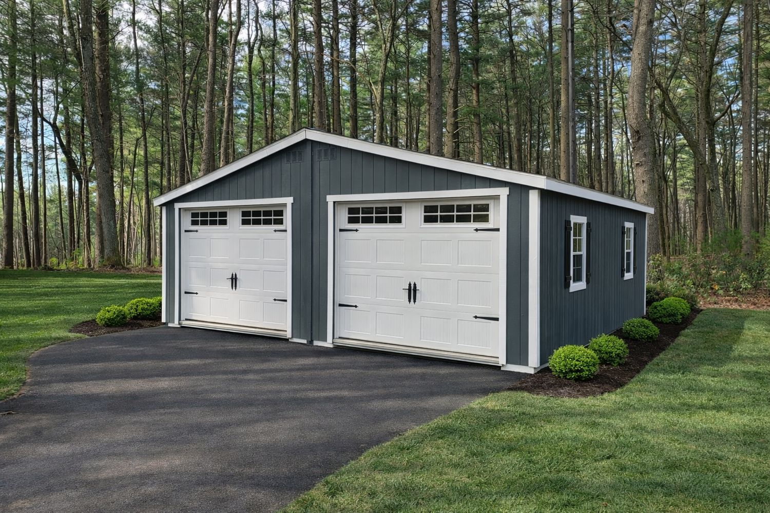 Deluxe DuraTemp® Cape Double Garage