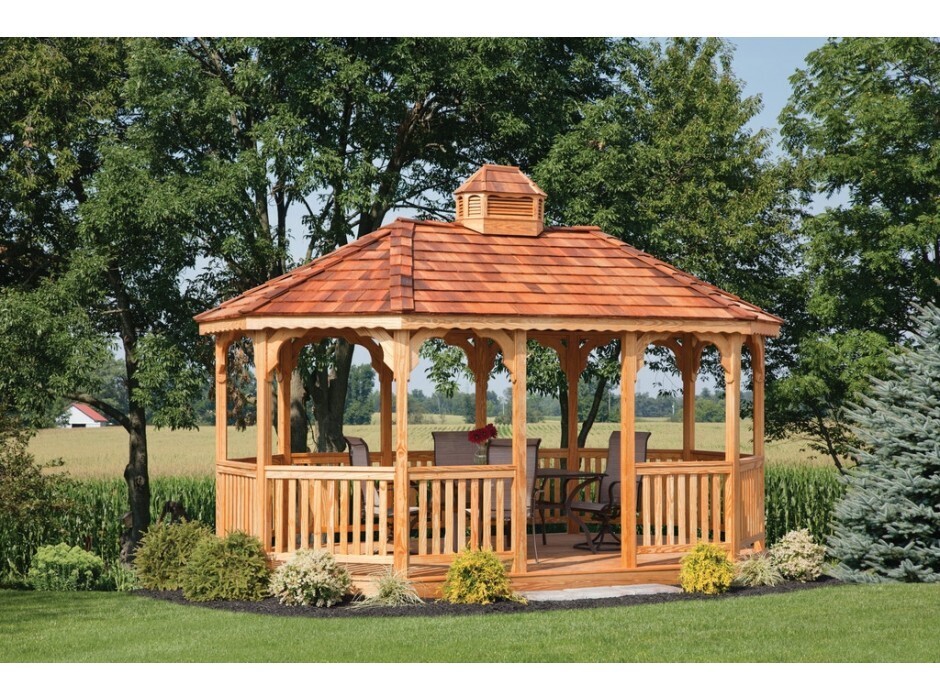 Pressure Treated Victorian Gazebo