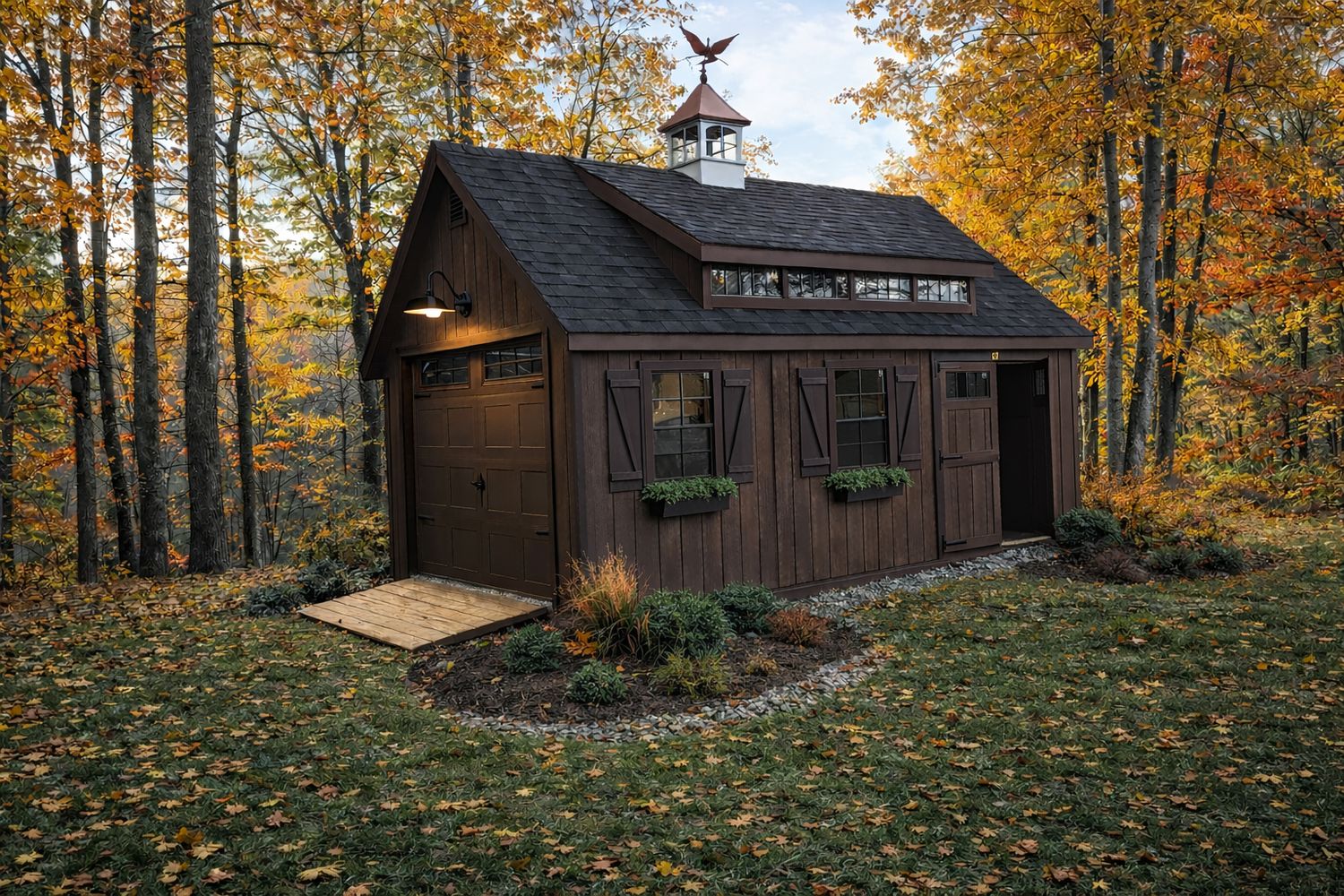 Garden DuraTemp® Cape Garage