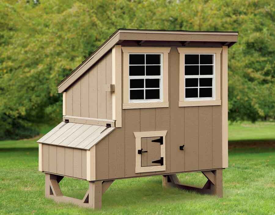 Lean - To chicken coop - starting at $1.712.00 ( 3'x5' size, 7-9 birds)