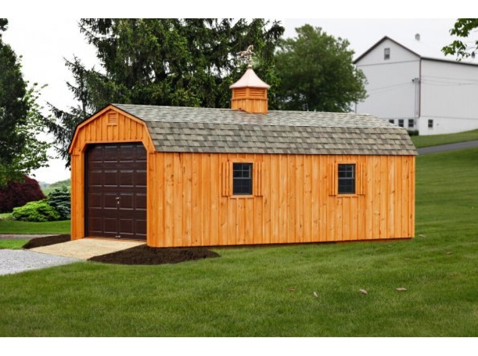 Board and Batten Dutch Barn Garage