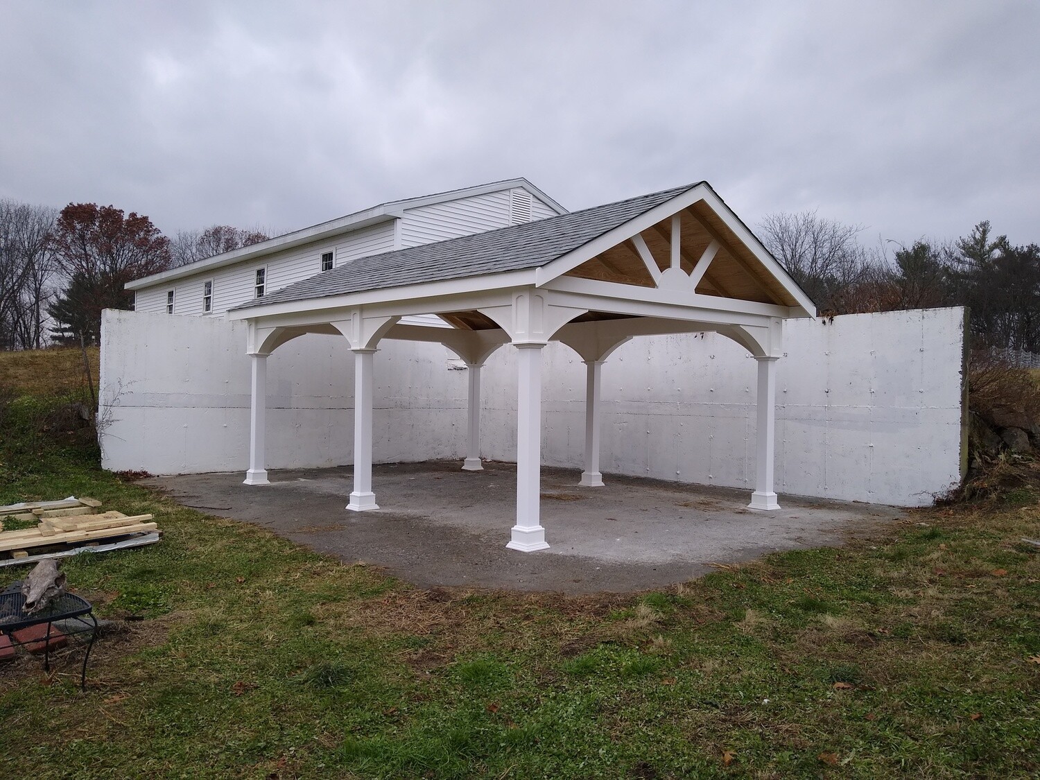 Vinyl Open End Pavilion