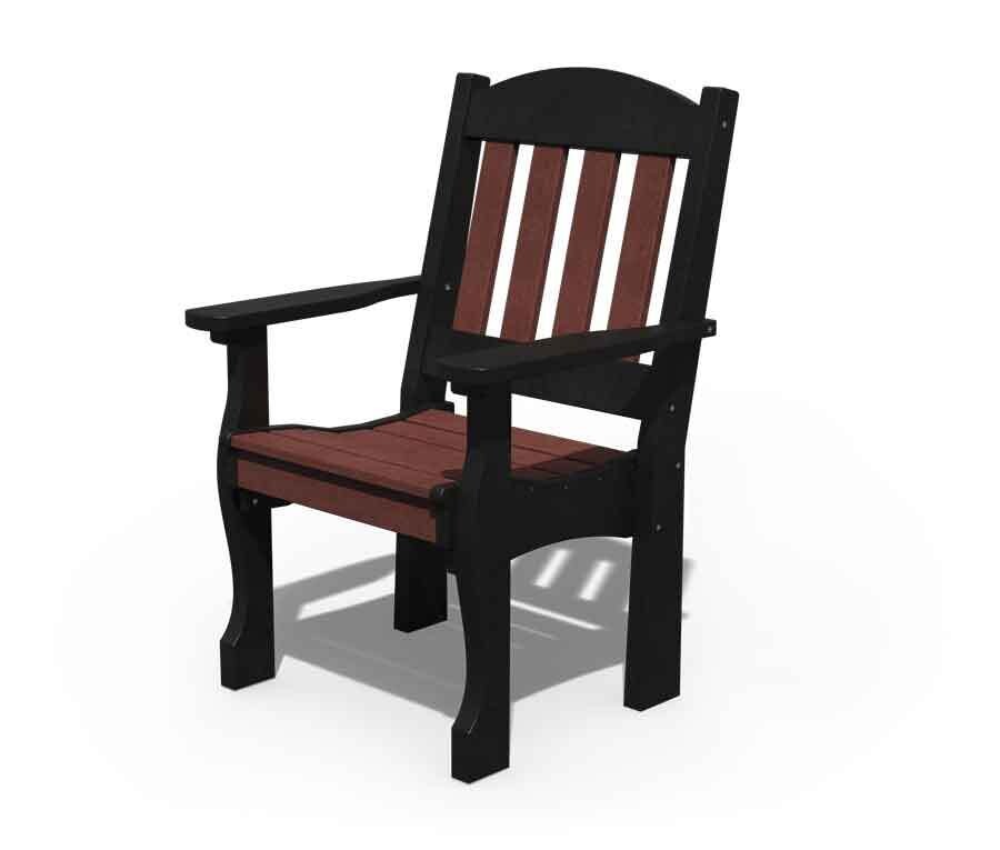 English Garden Dining Arm Chair, Color: Standard Color