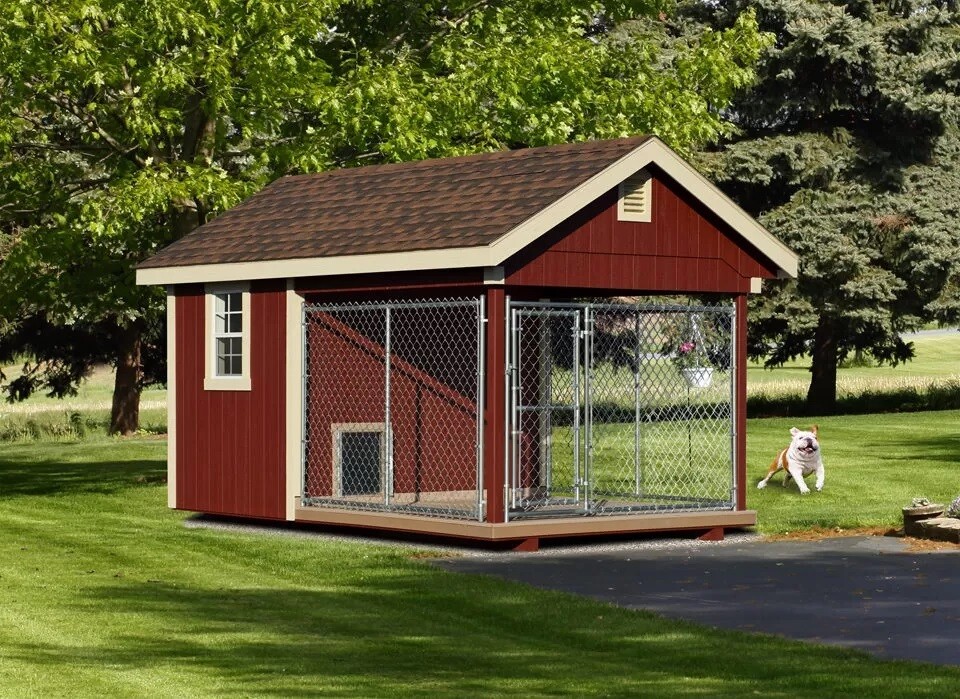 Elite Dog Kennel, starting at $7,008.00 (6'x8' size)