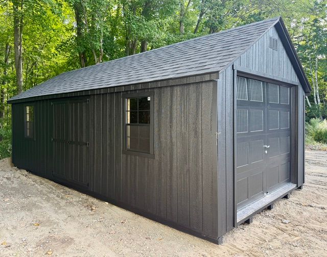 12' x 24' Classic DuraTemp® Cape Garage Shed - $11,299.00