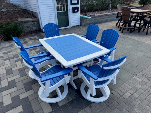 King Poly Supreme Rectangle ​Patio Set, 7 Piece set - $3,499.00