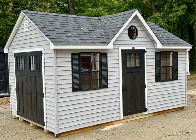 10' x 16' Classic Vinyl Gable Dormer shed - sale $8,859.00