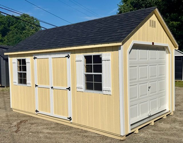 10' x 16' Classic DuraTemp® Cape  Garage Shed - sale $6,999.00
