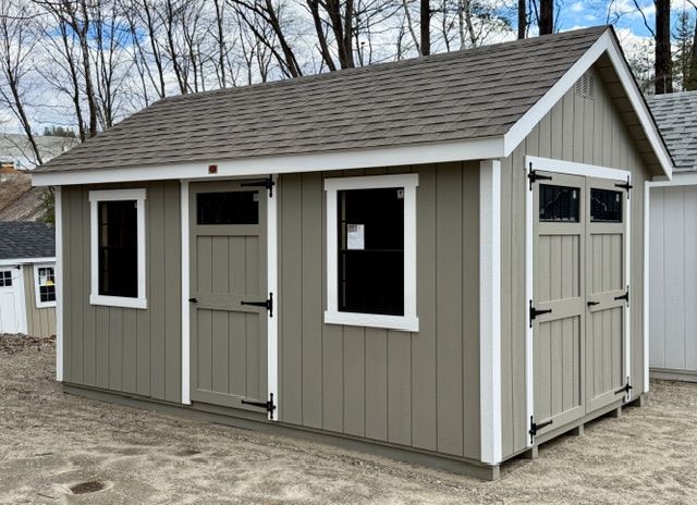 10' x 16' Deluxe DuraTemp® Supreme Cape Shed - Sale $7,199.00