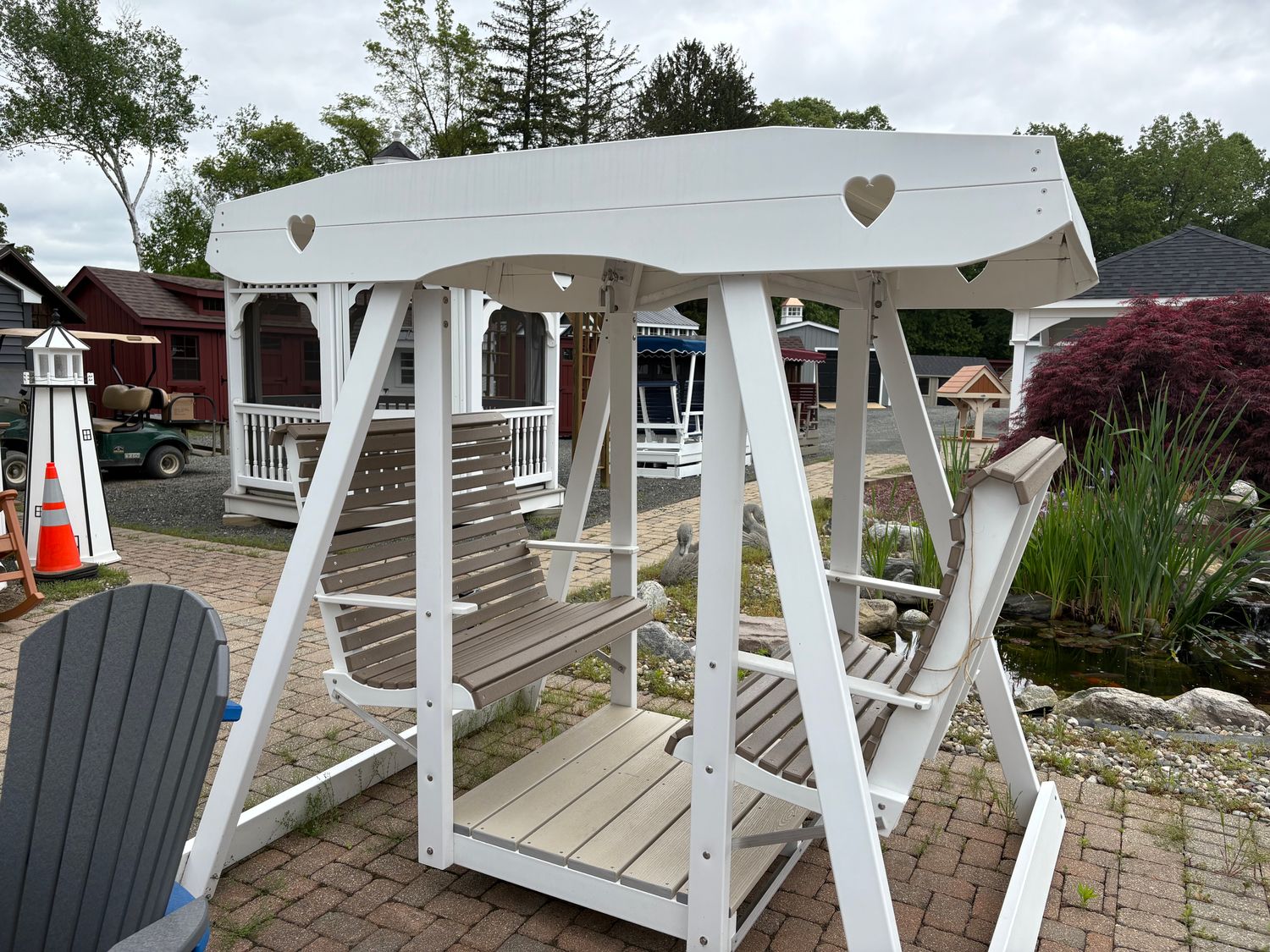 Poly Lawn Swing - SALE:$2,384 SOLD