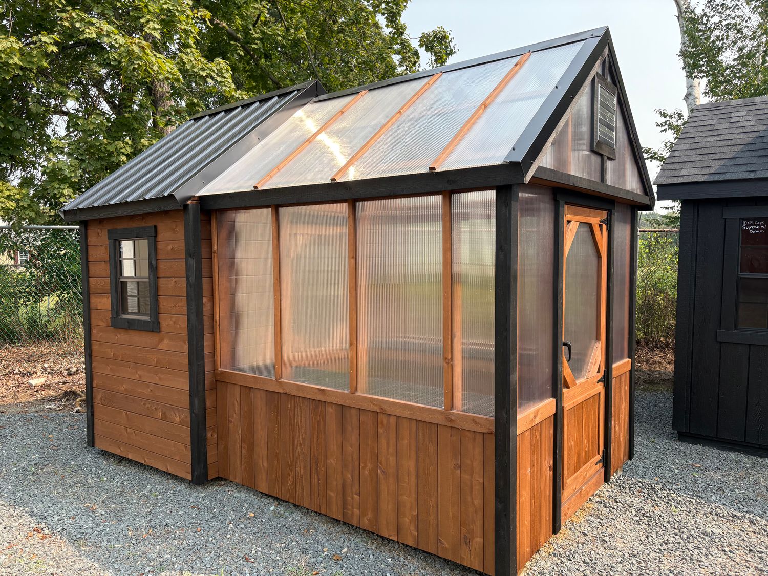 8' x 12' Greenhouse Combo shed- SALE: $7,236.00