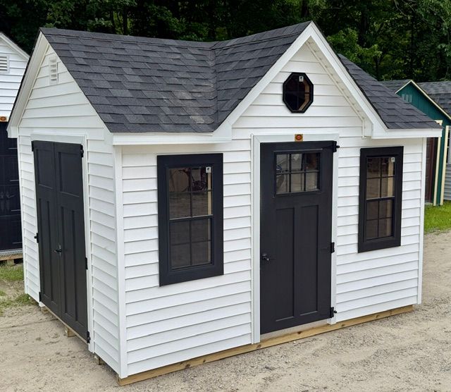 10' x 12' Classic Vinyl Gable Dormer shed - sale $7,799.00