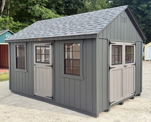 10' x 14' Deluxe DuraTemp® Cape Shed - $6,379.00
