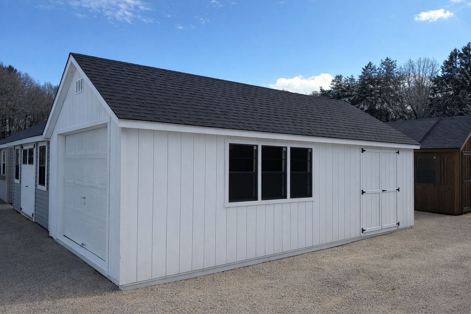 12' x 24' Duratemp Cape Garage -$11,268