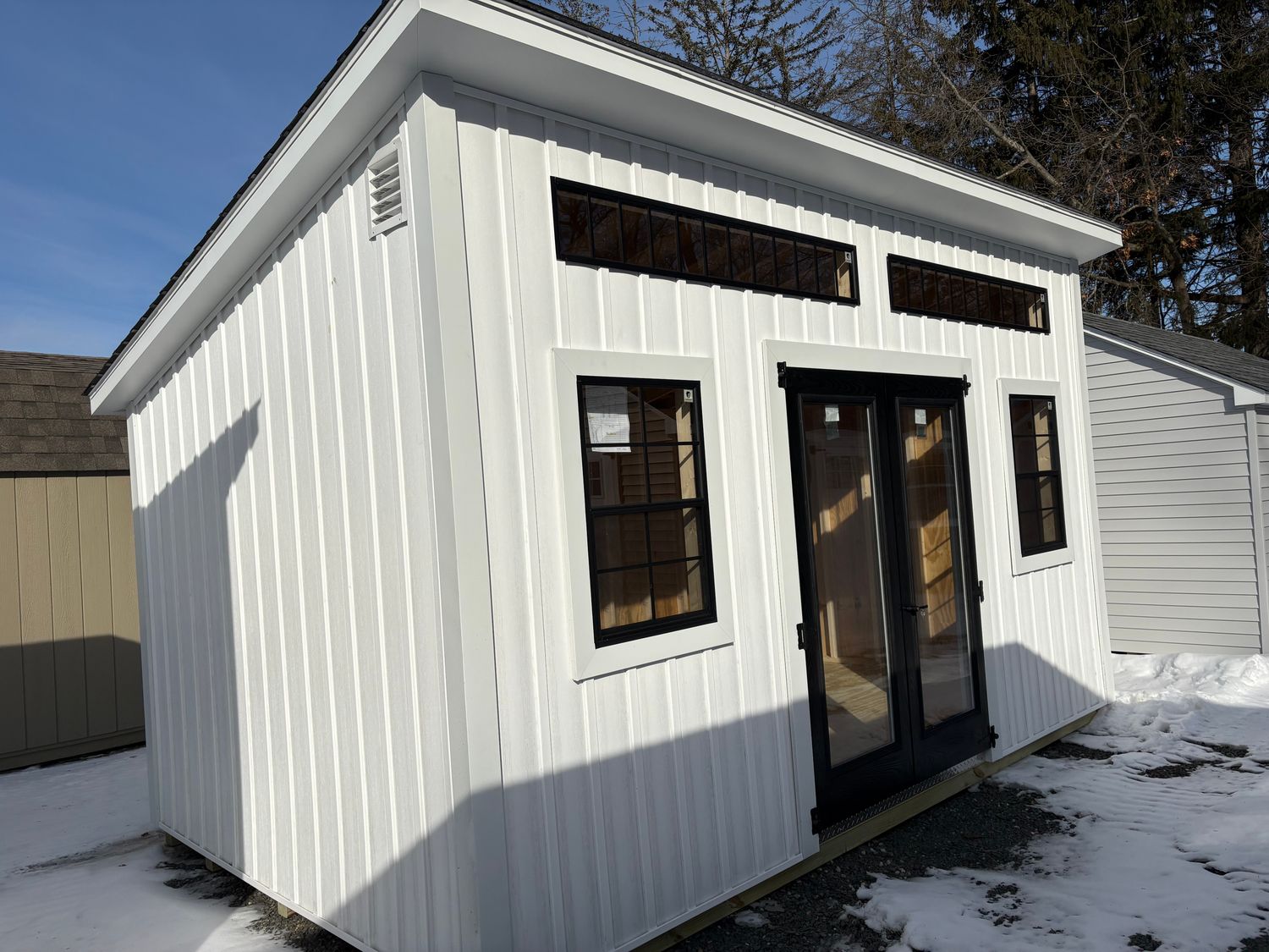 10' x 16' Vinyl Modern Poolhouse - SALE: $9,648