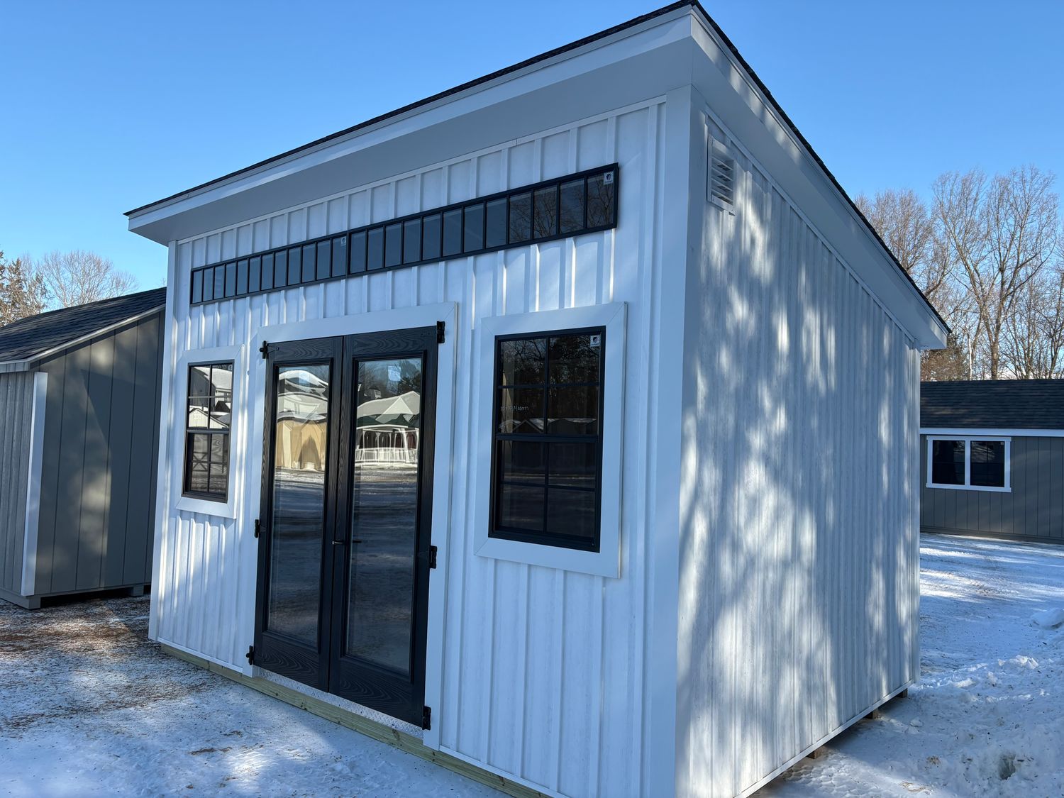 10' x 14' Vinyl Modern Poolhouse - SALE: $8,852