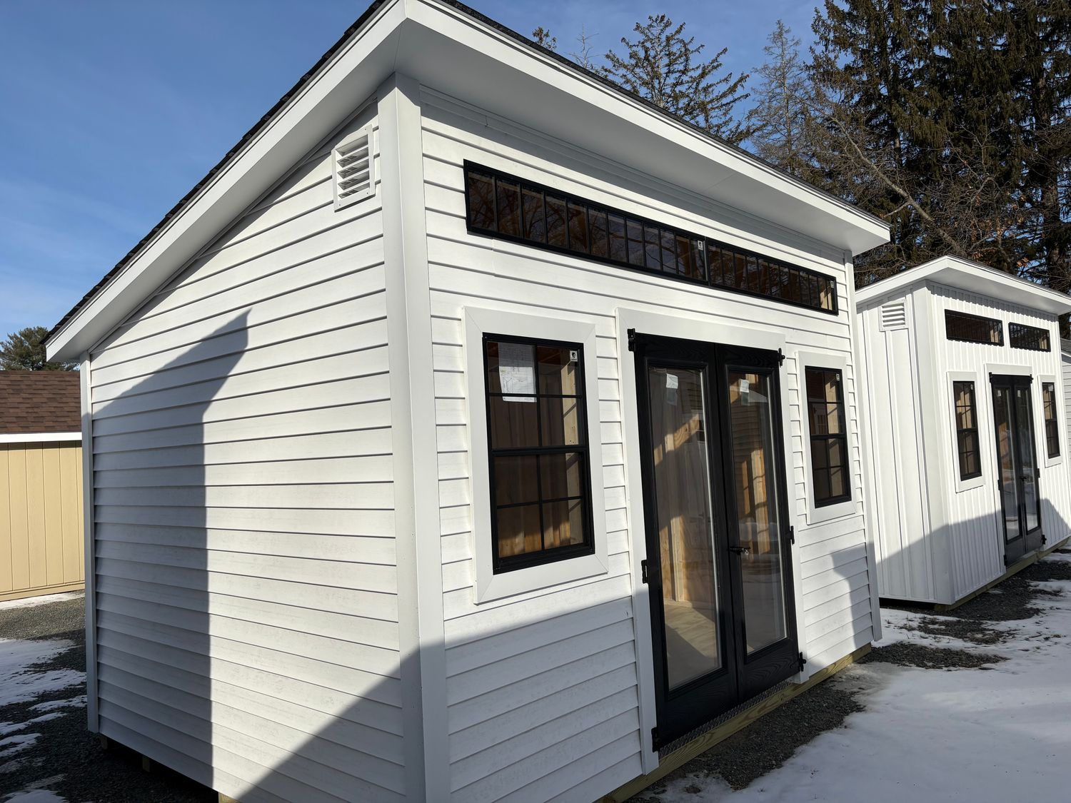 10' x 16' Vinyl Modern Poolhouse - SALE: $8,880