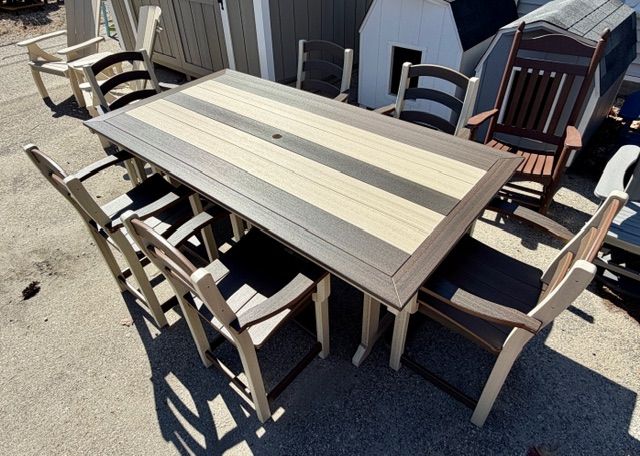 Beaverdam Seabreak Poly 7 Piece Patio Set -  $4,499.00