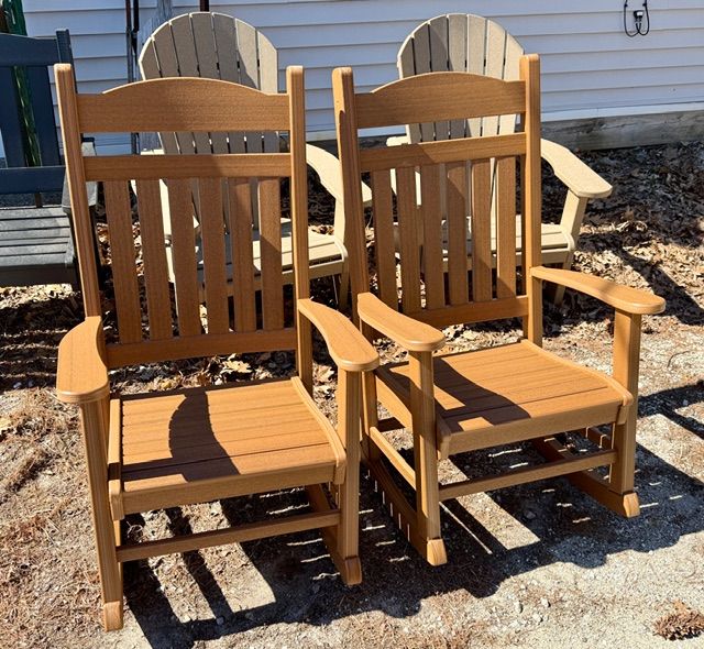 Beaverdam Casual Time Poly rocking chair -  $519.00 each