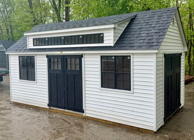 10' x 20' Classic Vinyl Cape shed with Dormer- Sale: $11,599.00