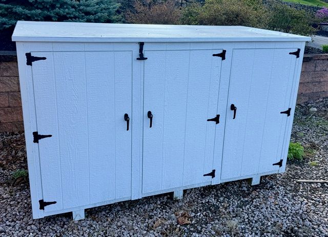 Recycle Bin  Container shed -Triple Door - Jumbo- Sale: $1,199.00
