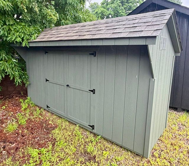 4' x 12' Classic DuraTemp® Mini Quaker shed - SALE $2,599.00