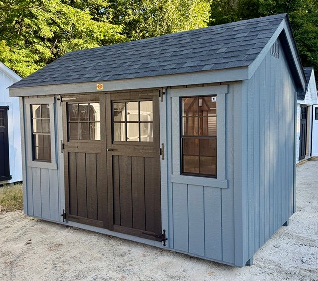 8' x 12' Deluxe DuraTemp® Cape Shed - $4,699.00