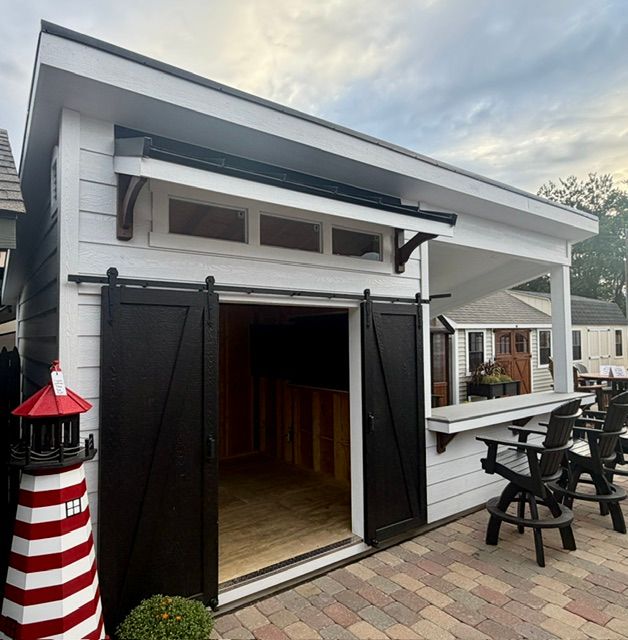 10' x 20' Deluxe DuraTemp® Modern Studio Poolhouse - SALE: $22,999.00