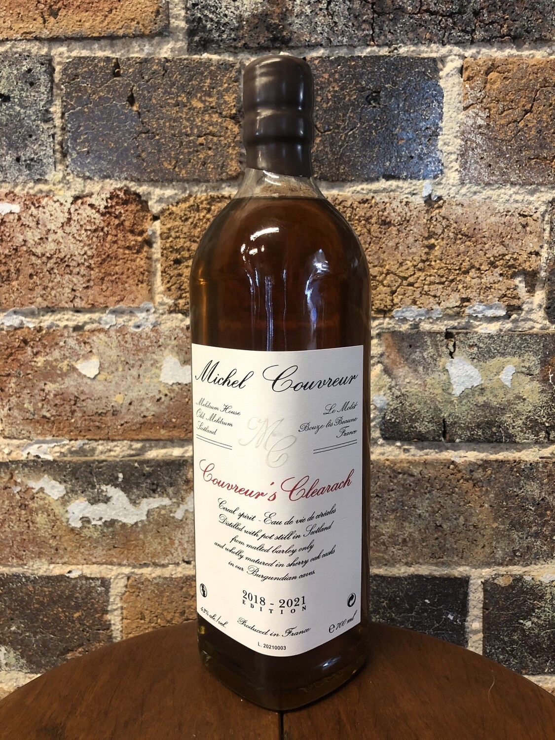 Michel Couvreur Clearach Scotch Whiskey, SCO