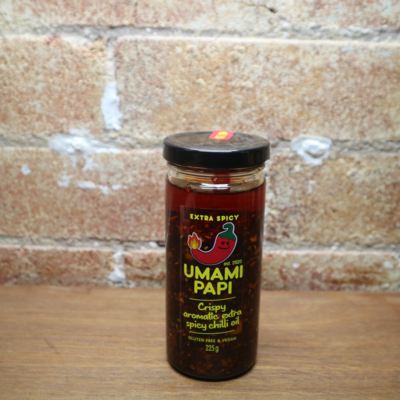 Umami Papi Extra Hot Chili oil 225g ea