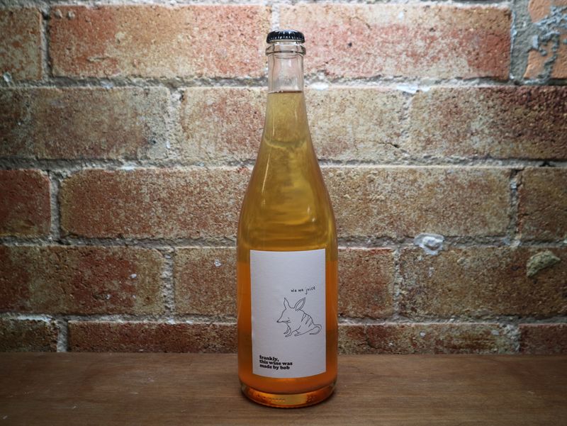 Frankly This Wine Was Made By Bob &#39;Wa Wa Juice&#39; Orange Wine, Blue Mountains NSW