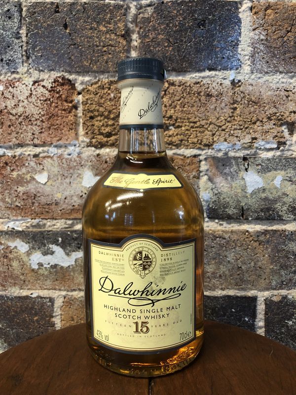 Dalwhinnie Single Malt 15 Year Old Whiskey, SCO