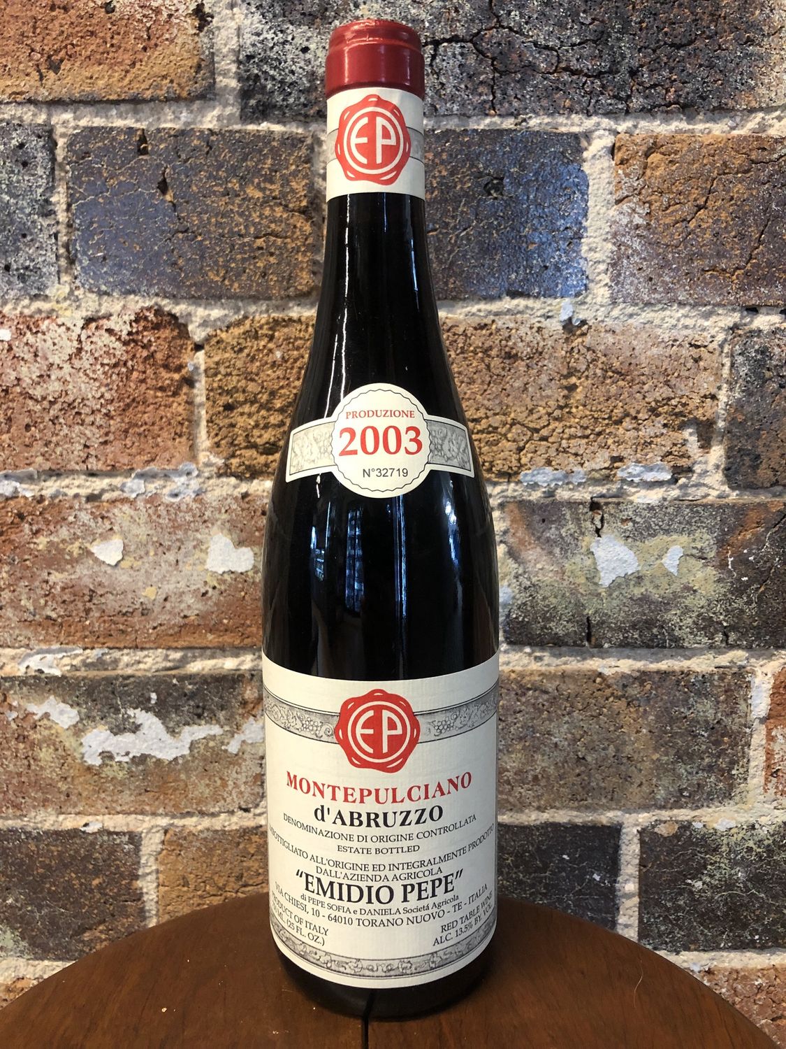 Emidio Pepe Montepulciano 2003, Abruzzo ITA