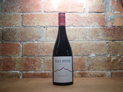 ON SPECIAL Main Divide Pinot Noir, North Canterbury NZ