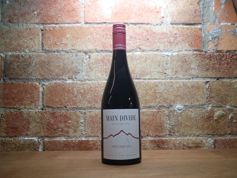 ON SPECIAL Main Divide Pinot Noir, North Canterbury NZ