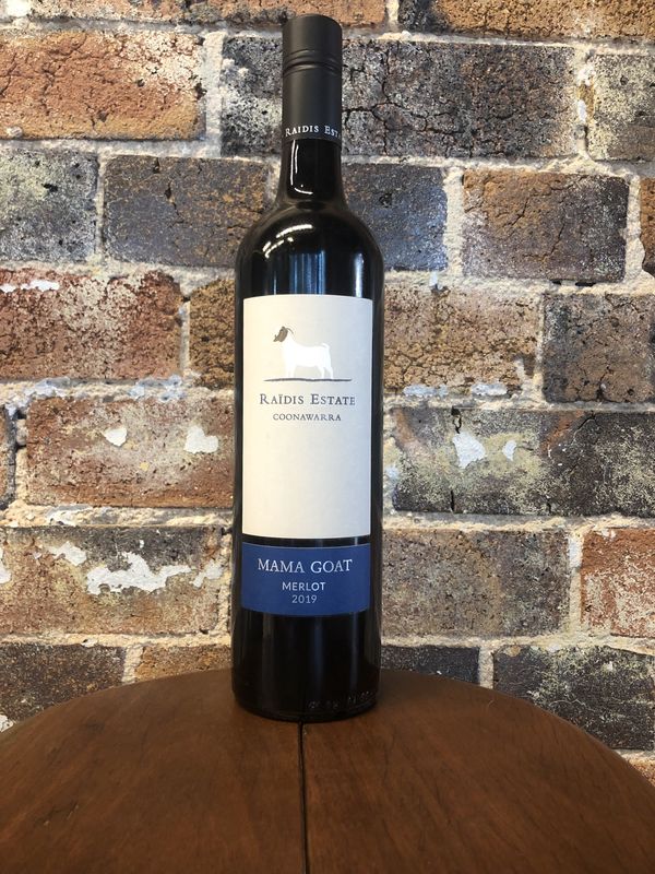 ON SPECIAL Raidis Estate Merlot, &#39;Mama Goat&#39; Coonawarra SA